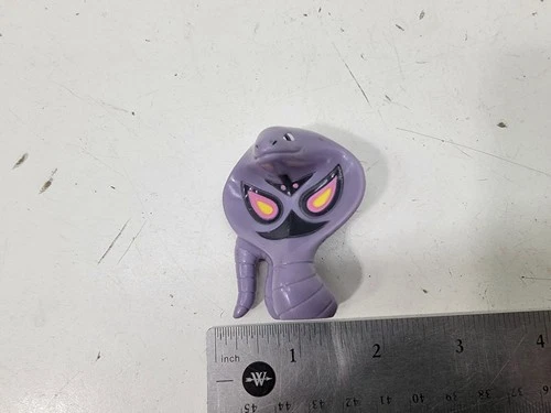 Arbok Pokemon cobra snake VTG 2001 Nintendo Kelloggs Cereal Bowl Pals Toy