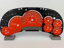 US Speedo Orange Silverado/Sierra Gauge Face for Clusters 06-07 Classic 2500 Gas