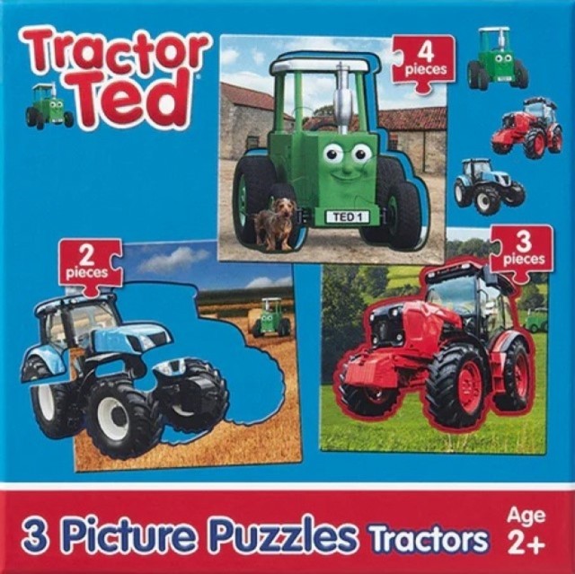 Tractor Ted 3 Picture Puzzles Tractors Perfect first farming puzzle (Game)