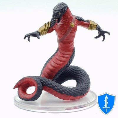 Yuan-ti Abomination (black) - Ghost Light #32B D&D Icons of the Realms