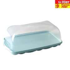 Compact Loaf Cake Keeper - 12.8" x 7.3" BPA-Free Storage for Fresh Baked Goods