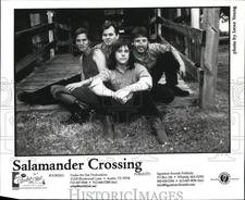 1999 Press Photo Salamander Crossing, Bluegrass Band - syp37913