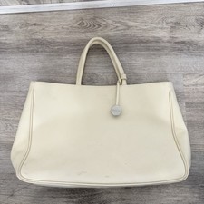 Borsa a mano Furla in pelle grande avorio (manca tracolla)