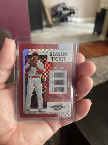 2022 Panini Chronicles - Contenders Optic Shohei Ohtani #4 Building Blocks Prizm