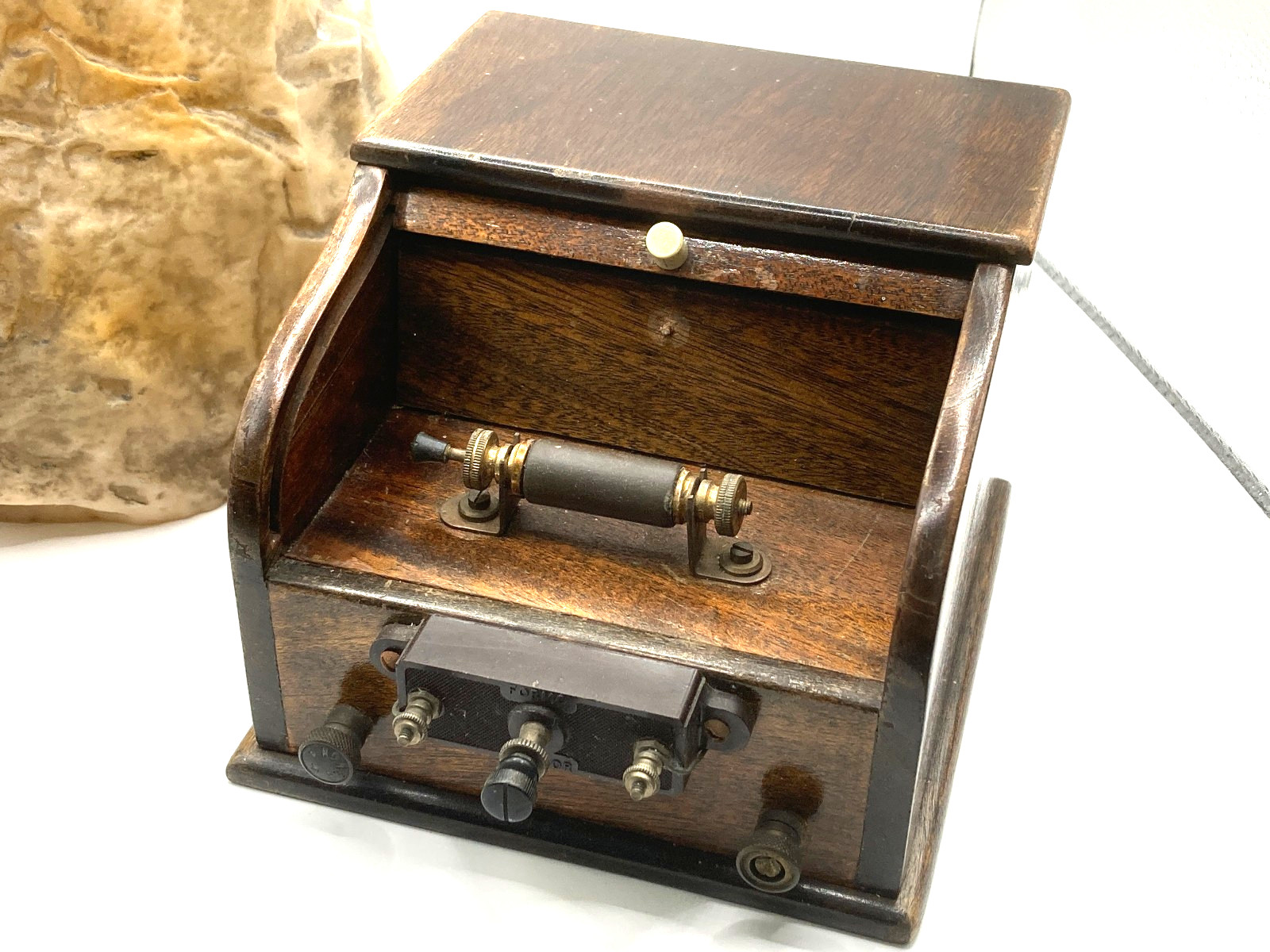 Rare Formo-Densor Type G Capacitor - to tune crystal radio receiver 1920s