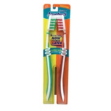 Vintage Aquafresh Flex Tip Flexible Neck Medium Toothbrush 32 Sealed 2 Pack