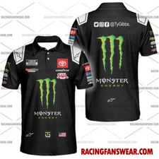 Ty Gibbs Nascar Racing 2025 Polo Shirts