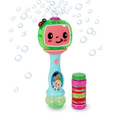 Bubble Wand Musical Light Kids Toy Includes Solution Outdoor Fun Toy