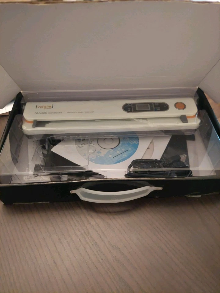 VuPoint Magic InstaScan Portable Smart Scanner No Batteries Included. - Image 4 of 4