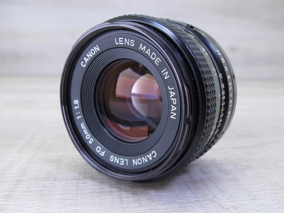 Canon FD f/1.8 Camera Lenses 50mm Focal for sale | eBay