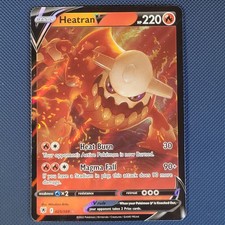 Heatran V 25/189 - Astral Radiance - Rare Holo V Pokemon Card - NM