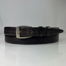 Tex Tan Vintage Brown Bangalore Buffalo Calf Dress Belt - Men's Size 40