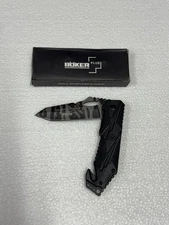 Boker Plus  01KAL11 Kalashnikov KAL 11 Folding Knife Tanto Combo Edge