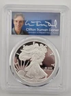 2020 S Proof American Silver Eagle Dollar Coin PCGS Pr70 Dcam Fdoi Truman