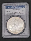 2007-W 1oz .999 American Silver Eagle | PCGS MS70 #215