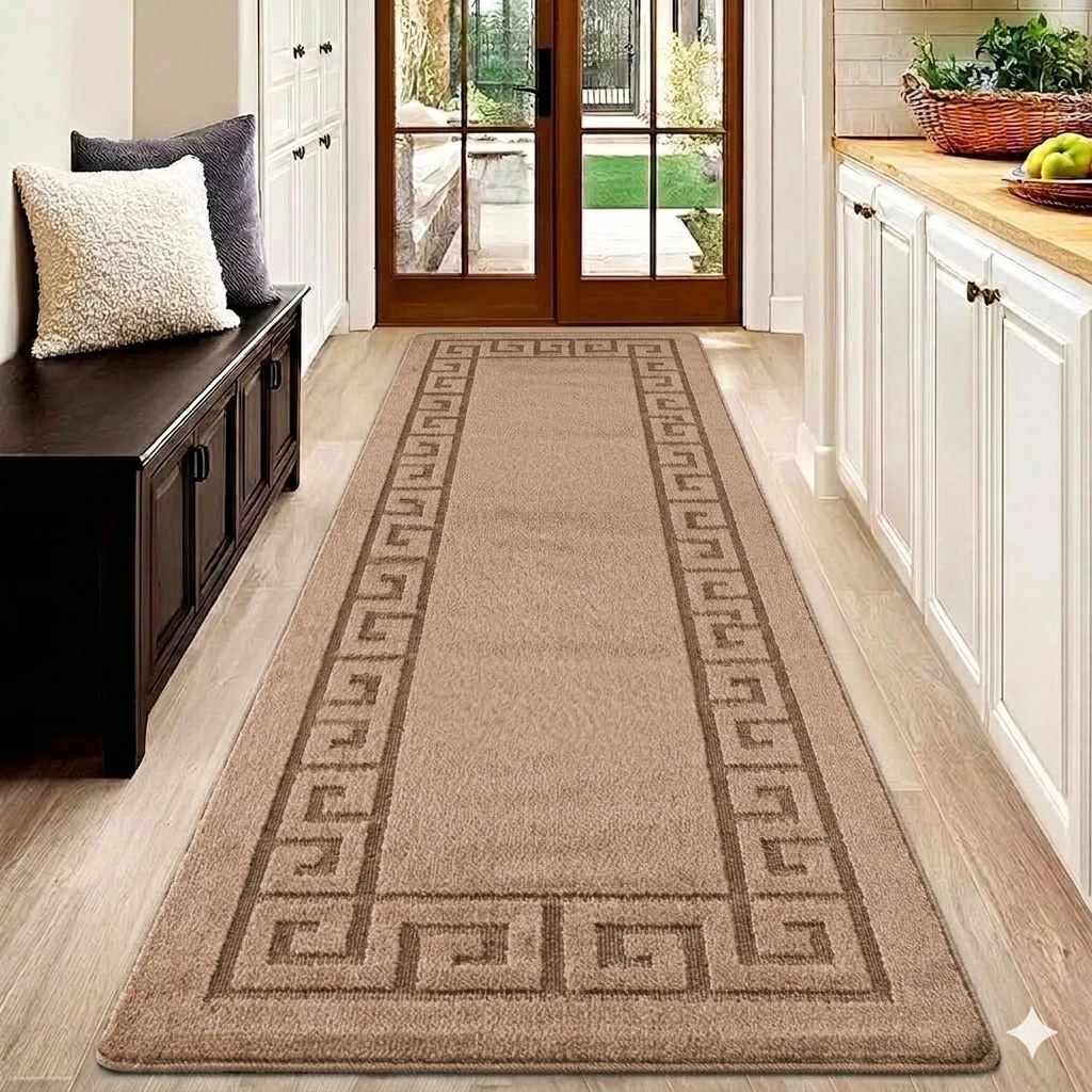 Rocco Rug Hallway Runner Non Slip Living Room Bedroom Carpet