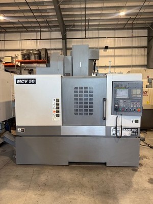 SAMSUNG MCV50 CNC Vertical Machining Center 4 Axis 2011  #8171
