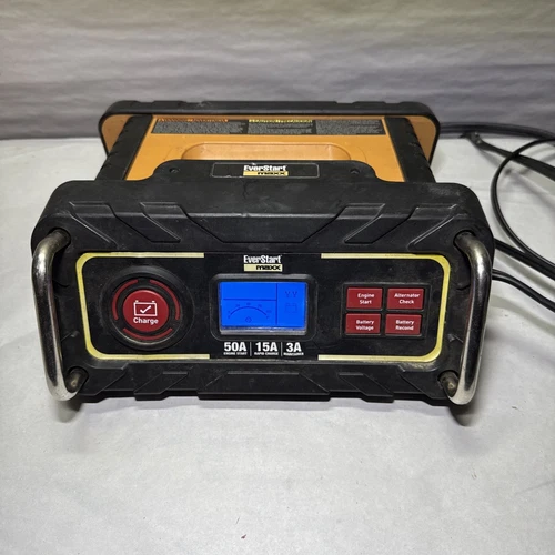 Everstart Maxx BC50BE 15Ah Automatic Battery Charger - Orange/Black