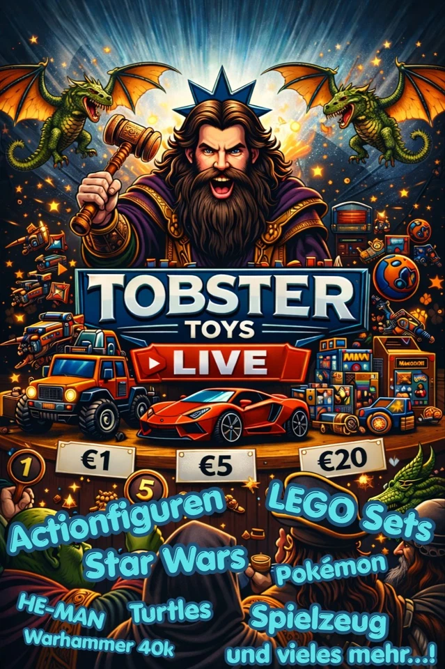 Spontaner Feierabend Stream: Ihr wollt Auktionen, ihr bekommt Auktionen!