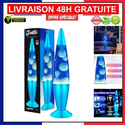 Lampe à Lave Jambo 16'' - Magique Lumière à Mouvements pour Salon et Chambre - Photo 1/4
