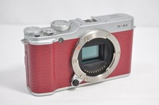 FUJIFILM X-A1 Red Mirrorless Digital Camera Body 16.3MP APS-C CMOS