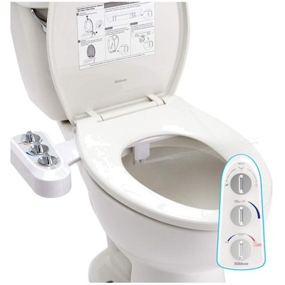 Self Cleaning Non-Electric Bidet Attachment
