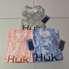 Huk - Men's Mossy Oak Pursuit Performance Crew NWT Fishing 2026