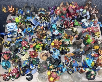 Activision Skylanders Action Figures, crystals Mixed Lot Of 100+ With Portals