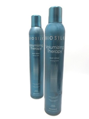 BIOSILK VOLUMIZING THERAPY HAIRSPRAY 12 OZ 2 PIECES
