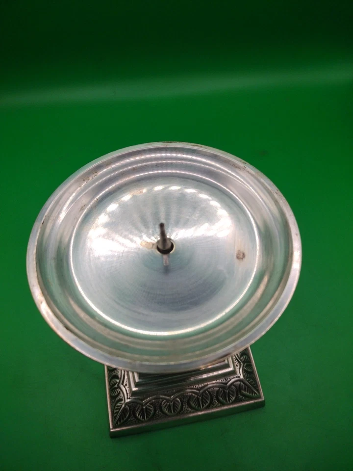 Sterling Silver Compote Candles Holder From Home Interiors - Image 2 of 4