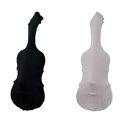 Silk Cello Cover Soft Stylish with Drawstring Closure Sleeve Dust Protection