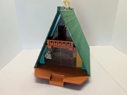 Vintage Play Family A Frame House Little People #990 No Accessories Fisher Price