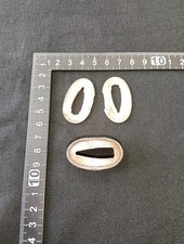 Japanese antique fittings/edge and face set used, collectible, size see image