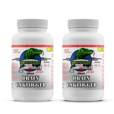 Komodo Drain Cleaner - 2 Pack (8 lbs.)