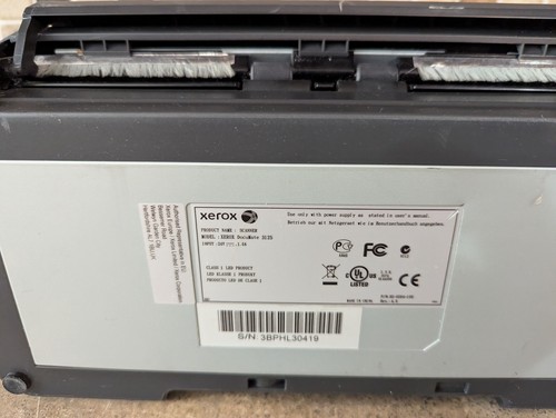 XEROX DOCUMATE 3125 DUPLEX KOLOROWY SKANER DOKUMENTÓW - Zdjęcie 7 z 7