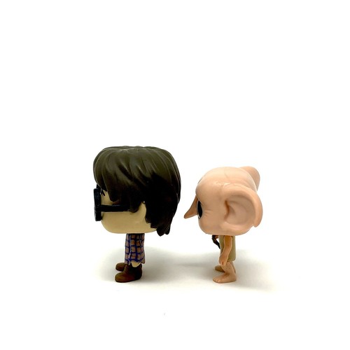 2 Funko Pop! Mini Figures from 2018 Harry Potter Advent Calendar HP & Dobby - Picture 4 of 6