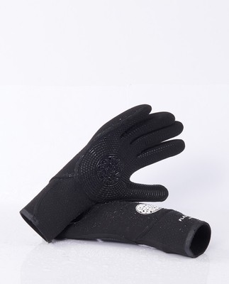 Rip Curl Flashbomb 5/3mm 5 Finger Glove Neopren Handschuhe L & XL