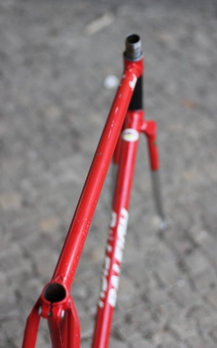Raleigh Record Reynolds 531 Frame / 58 cm / Red Black / yellow 58 59 ti - Bild 4 von 24