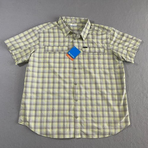 Columbia Shirt Mens Large Vented Fishing Omni