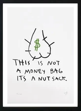 CB HOYO "TESTICLES" 2018 | RARE SIGNED SCREEN PRINT | MAKE AN OFFER | GALLART