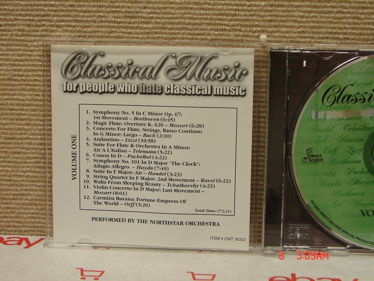 クラシックCD 2CD set Classical Music for people who Hate classical music