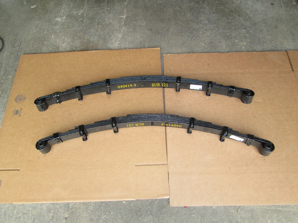 Pair New Rear Leaf Springs Austin Healey 3000 100-6 BN4 BN6 BN7 BT7 1956-1963 - Image 2 of 2
