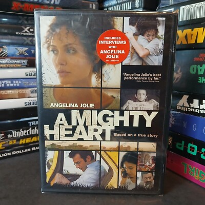A Mighty Heart (DVD) Angelina Jolie, Documentary, Drama, BRAND NEW - SHIPS FREE