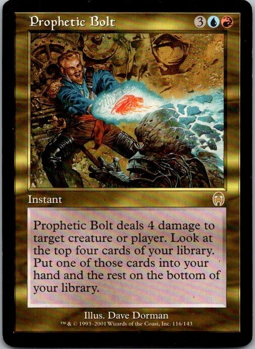 Prophetic Bolt Apocalypse MTG LP