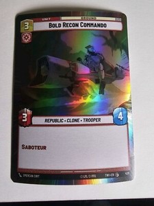 Bold Recon Commando Hyperspace Foil Twilight of the Republic Star Wars Unlimited