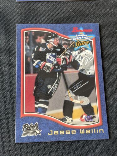 1997-98 Bowman CHL JESSE WALLIN #104 Rookie RC - Picture 1 of 1
