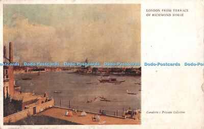 R354681 London From Terrace Of Richmond House Canaletto Private Collection The M