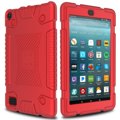 For Kindle Fire HD 8 2018 Shockproof Rugged Silicone Case Cover - Picture 8 of 18