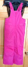 New Swiss Tech One Piece Overalls Snow Pants Pink Sz 6/6X Unworn