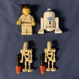 Vintage LEGO Star Wars: 7141 Naboo Fighter, No Box or Manual (1999)